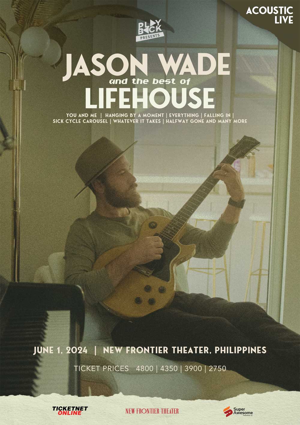 An Evening To Remember Jason Wade Of Lifehouse Take The Stage In Manila