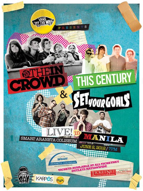 This Century, Set Your Goals and We are the In Crowd Live in Manila