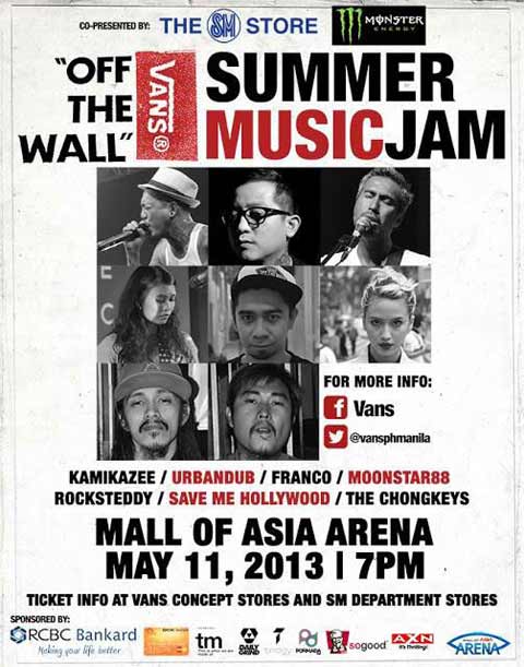 Vans Summer Music Jam 2013 - Philippine 