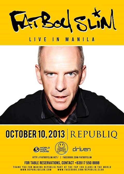 Fatboy Slim Live in Manila 2013