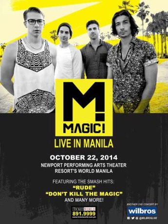 Magic! Live in Manila 2014 - Philippine Concerts