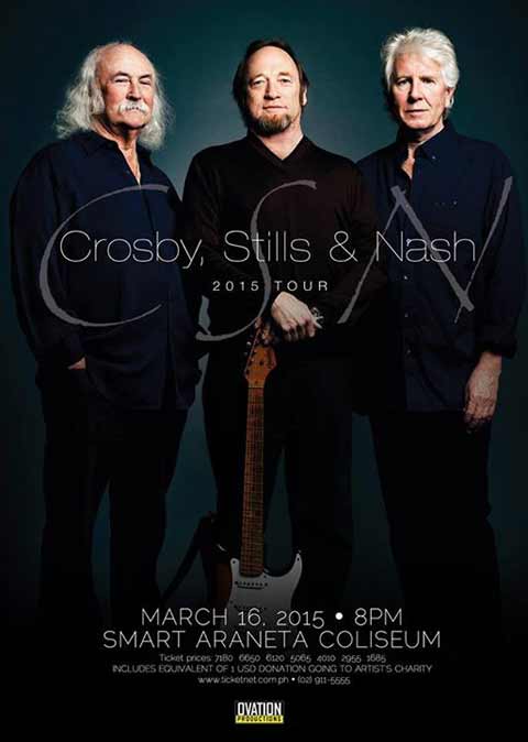 Crosby, Stills and Nash Live in Manila 2015