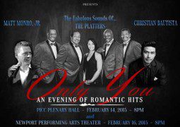 Matt Monro Jr, The Platters and Christian Bautista Valentine’s Day Concert 2015