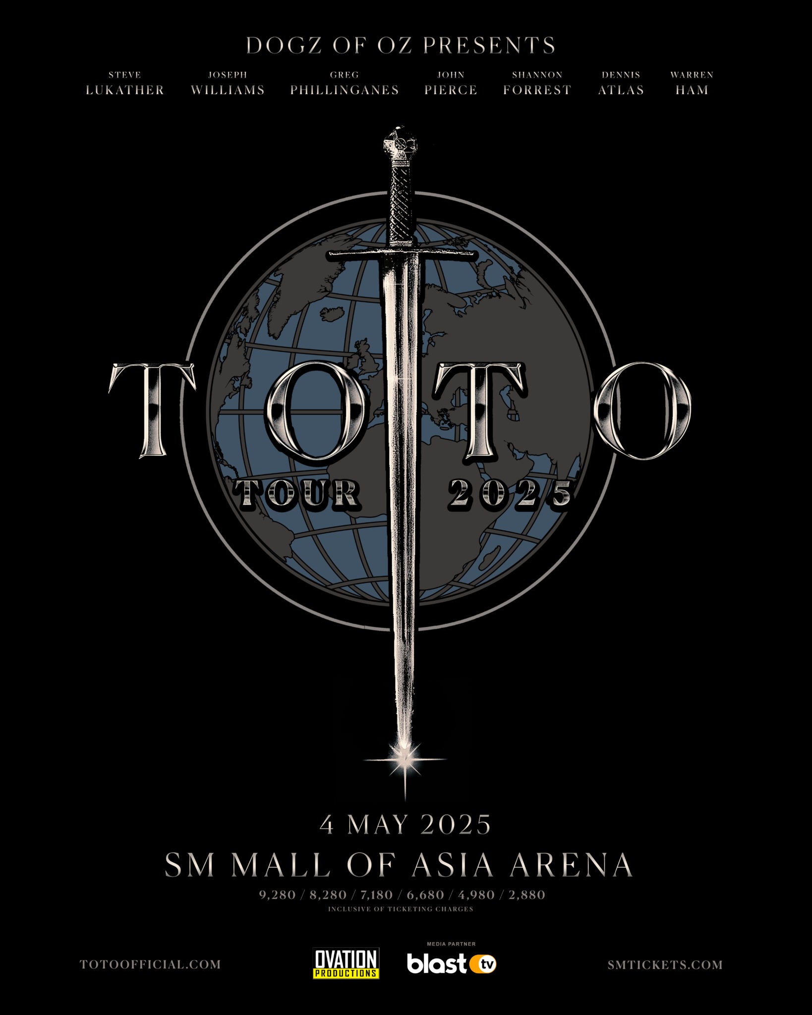 Taeyeon, J-Hope, Lee Min Ho, Jo Koy, and TOTO to banner Q2 must-see concerts at SM MOA Arena!