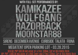 No Ordinary Summer 2015 feat. Kamikazee, Razorback, Moonstar88 and Wolfgang