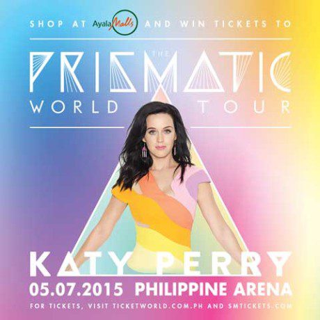 Shop at Ayala Malls and Win Katy Perry Tickets - Philippine Concerts