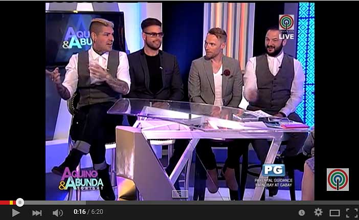 Boyzone at Aquino & Abunda Tonight Video