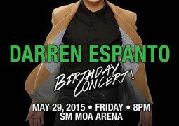 Darren Espanto Birthday Concert at MOA Arena