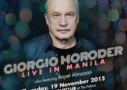 Giorgio Moroder Live in Manila 2015 Postponed