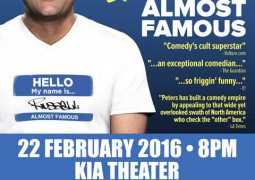 Russell Peters Almost Famous World Tour 2016