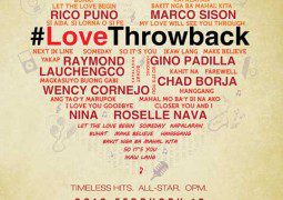 #LoveThrowback Concert at the PICC