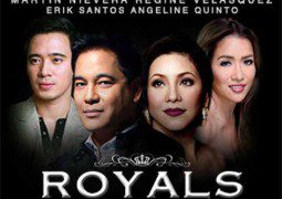 Royals: Martin Nievera, Regine Velasquez, Erik Santos and Angeline Quinto