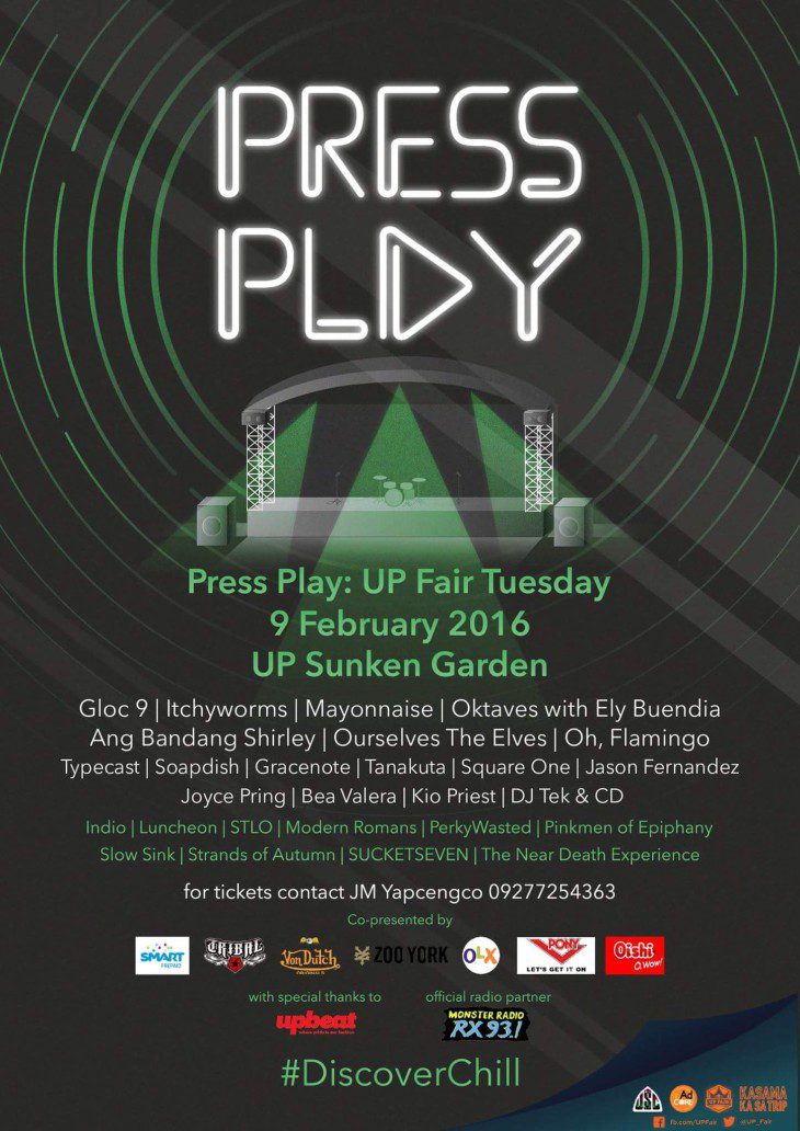 Press Play: UP Fair Tuesday