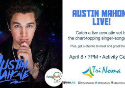 Austin Mahone live in Trinoma