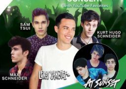 Leroy Sanchez, Max Shneider, Sam Tsui, Kurt Hugo Schneider and At Sunset Live in Manila