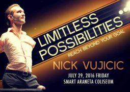 Nick Vujicic Live in Manila 2016