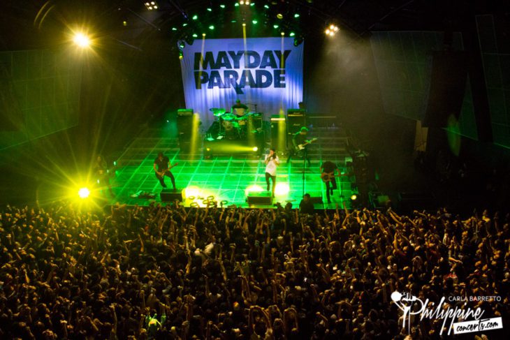 Mayday Parade’s Fifth Concert in Manila