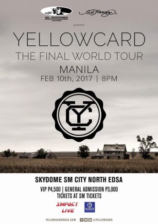 Yellow Card Live in Manila 2017