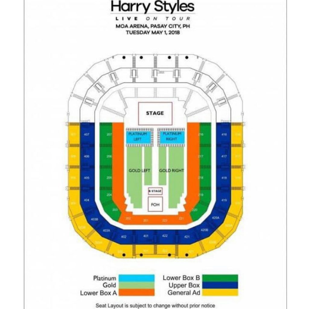 Harry Styles live in Manila - Philippine Concerts