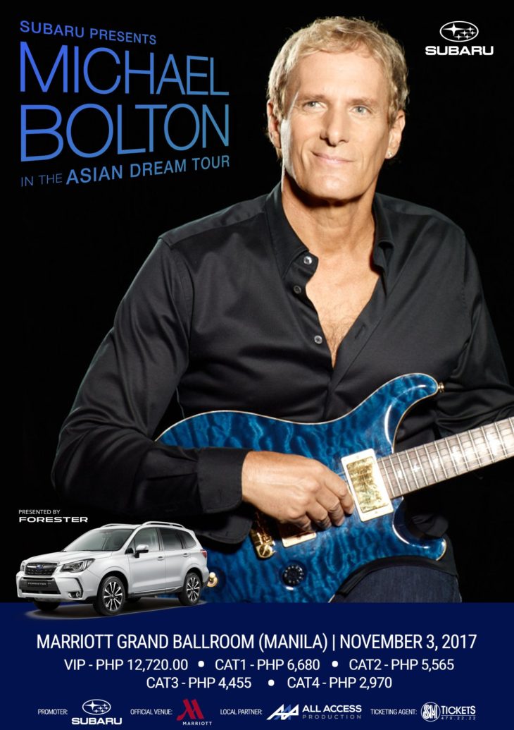 Asian Dream Tour: Michael Bolton live in Manila