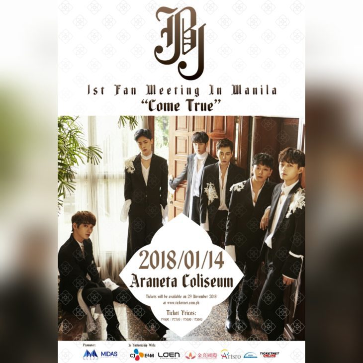 Come True: JBJ 1st Fan  Meeting in Manila