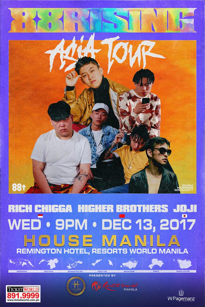 Rich Chigga Live in Manila & 88 Rising Asia Tour - Philippine Concerts