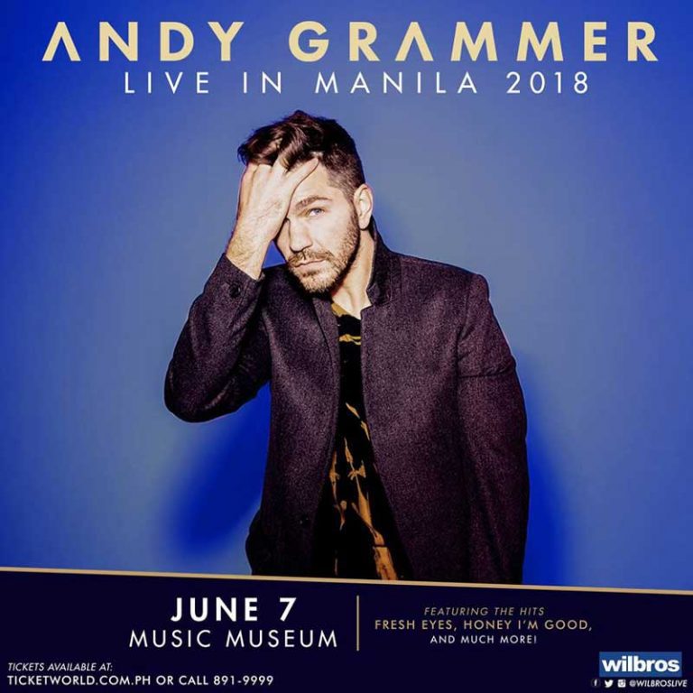 Andy Grammer Live in Manila Philippine Concerts