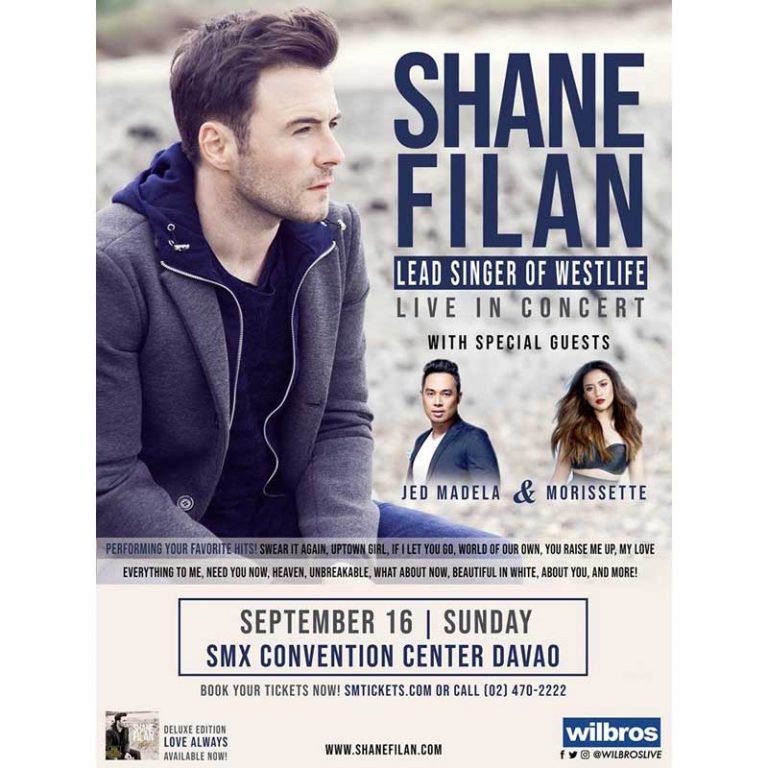 Shane Filan Live in Manila 2018 Philippine Concerts