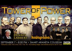 Tower of Power in Manila with Dennis Lambert and Kalapana