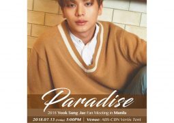 Paradise 2018 – Yook Sung Jae Fan Meeting in Manila