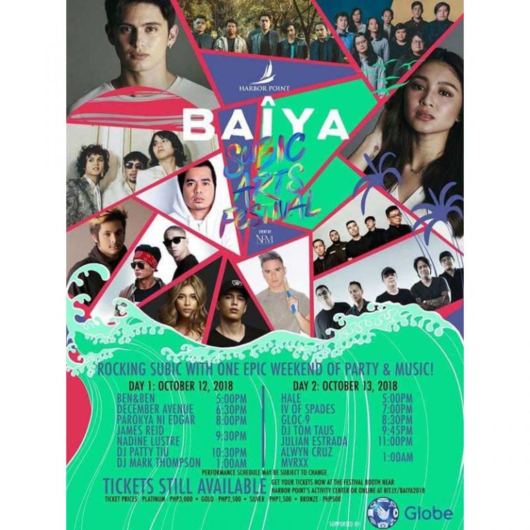 BAÎYA: Subic Arts Festival 2018 - Philippine Concerts