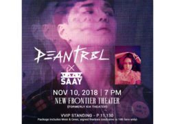 DEAN and SAAY Live in Manila 2018