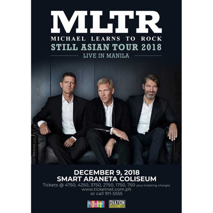 Michael Learns To Rock Philippine Tour 2018