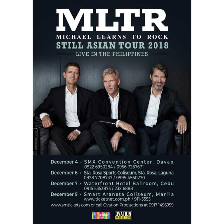 Michael Learns To Rock PH Tour