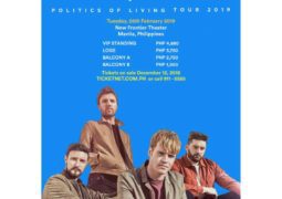 Kodaline Live in Manila 2019