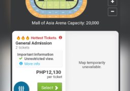 Scalpers offer LANY concert tickets at up to 28,000 pesos.