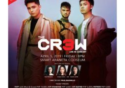 The Cr3w: James Reid, Sam Concepcion and Billy Crawford Live in Concert