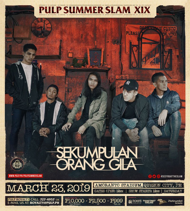 PULP SUMMER SLAM XIX 19 Years of Making Metal History in the