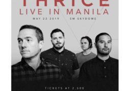 Thrice Live in Manila 2019