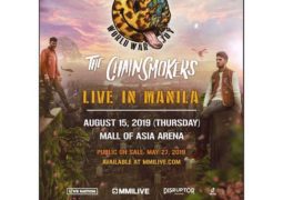 The Chainsmokers Live in Manila 2019 Cancelled