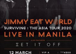 Jimmy Eat World Live in Manila 2020 Postponed