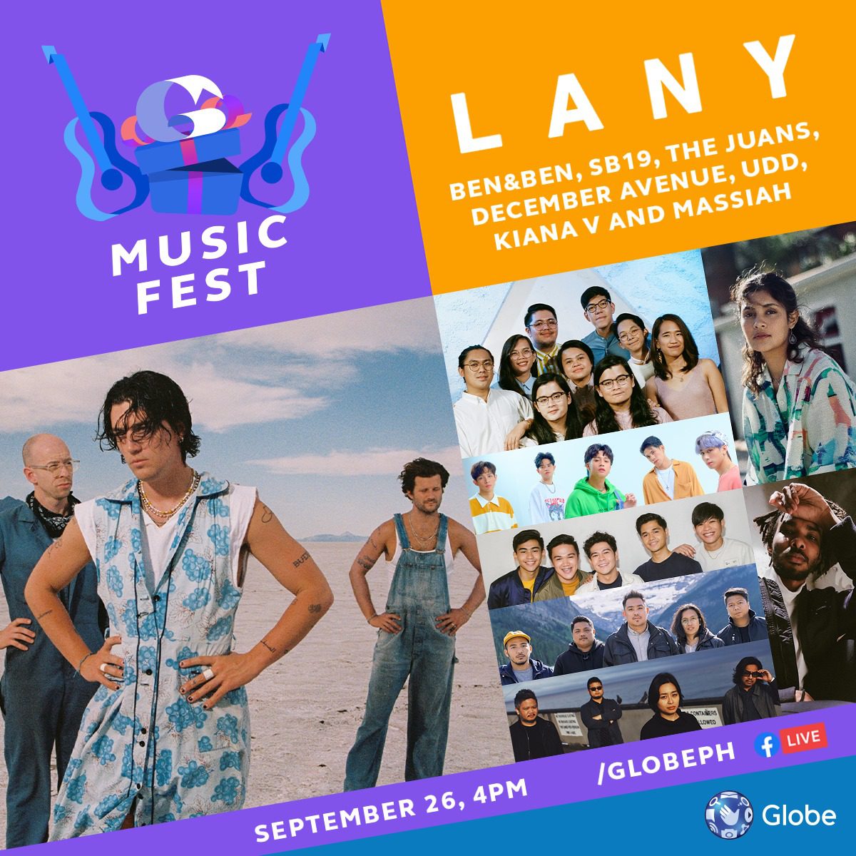 G Music Fest 2020 featuring Lany, Ben&Ben, SB19 and many more.