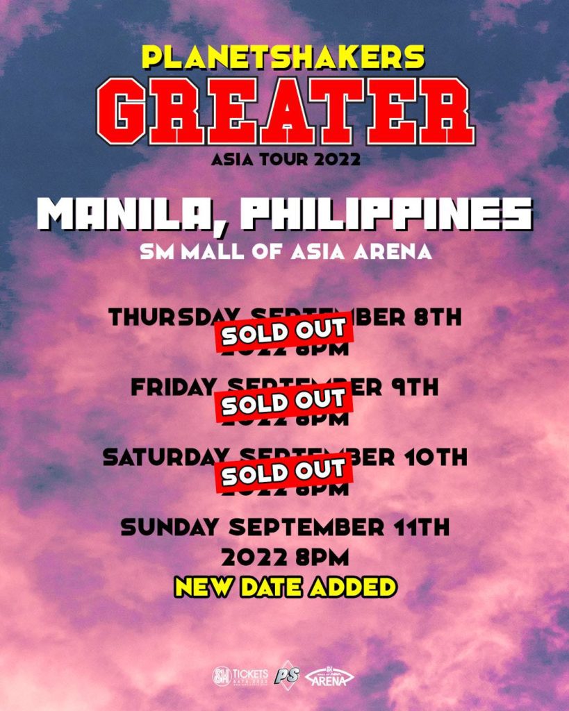 Live in Manila 2022 Philippine Concerts