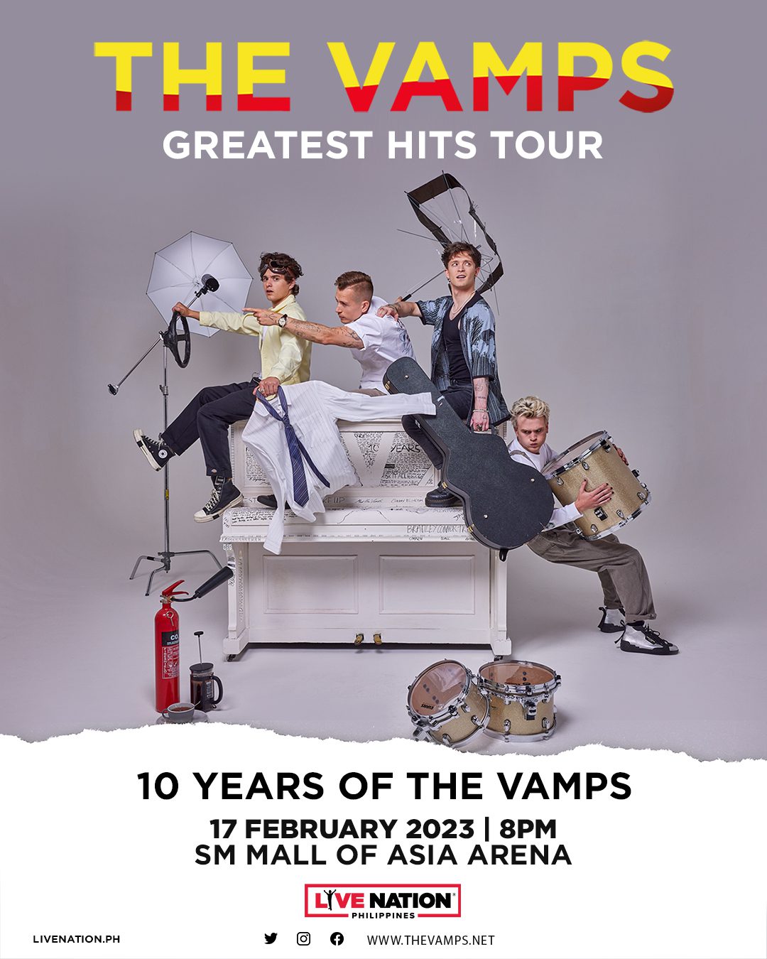 The Vamps set to bring back memories with a 10thanniversary tour in