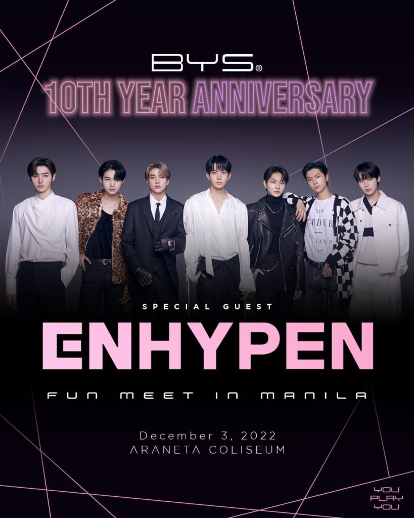 KPop Powerhouse ENHYPEN to Meet Filo ENGENEs on December 3rd Philippine Concerts