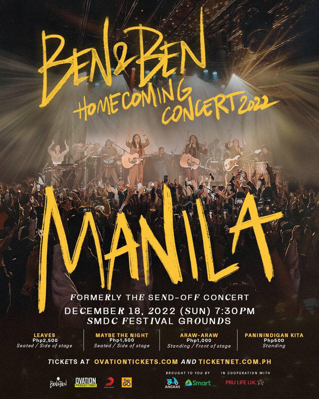 Ben&Ben Concert Philippine Concerts