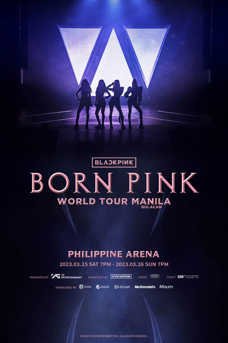 BLACKPINK World Tour [Born Pink] Manila Bulacan Mar 25