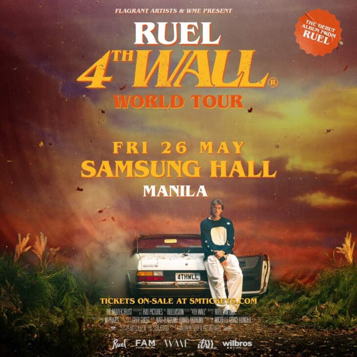 4TH WALL World Tour: RUEL live in Manila