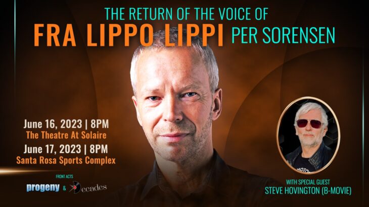 Fra Lippo Lippi’s Per Sorensen adds 2nd date to 2023 Philippine concert