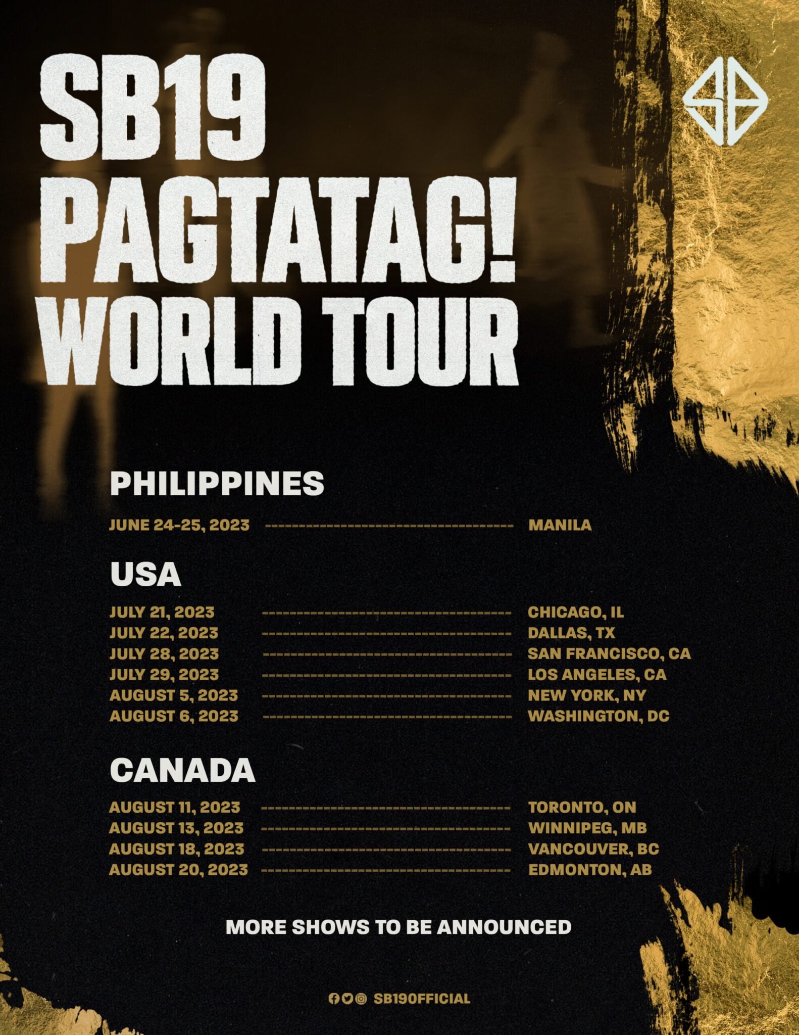 pagtatag world tour dates